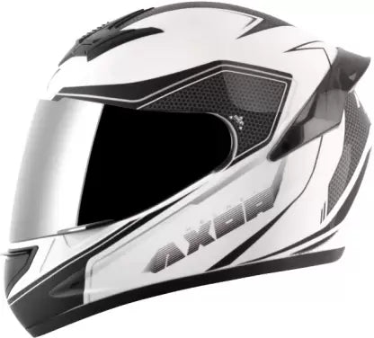 Axor Rage Ecco White Black Helmet