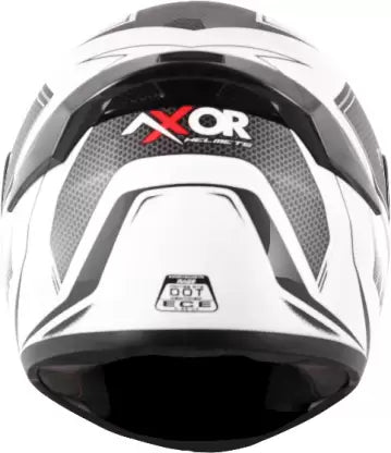 Axor Rage Ecco White Black Helmet