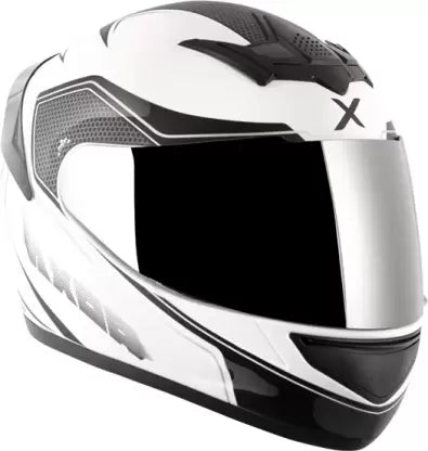 Axor Rage Ecco White Black Helmet