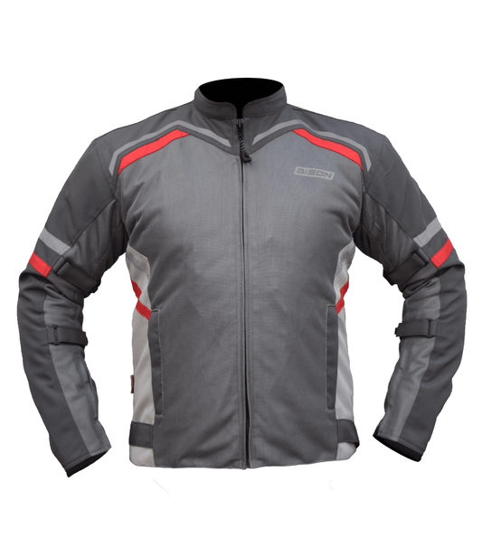 RAPTOR V.2 – GREY RED JACKET